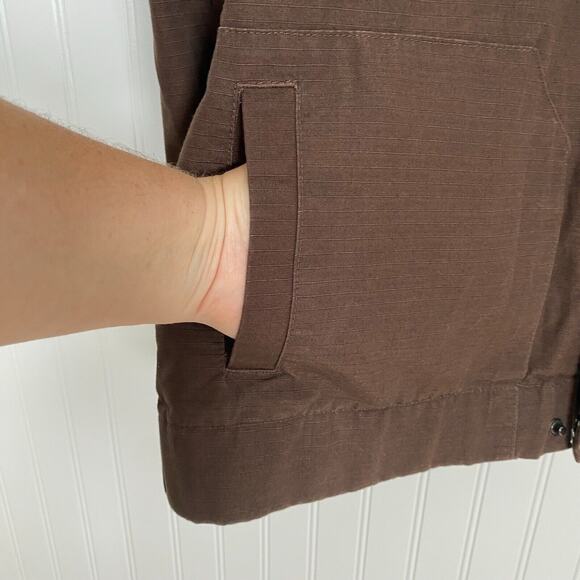 Y2K DC Shoes Mens Admiral Canvas Jacket Size M Utility Grunge Skater Patch Coat - Picture 5 of 12